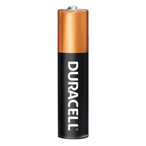 Duracell 1.5V AAA MN-2400 Coppertop Alkaline Battery, Pack of 8