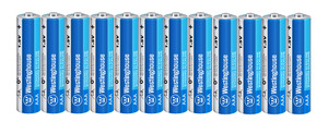All Batteries: Westinghouse Dynamo Alkaline AA/ AAA Packs of 12