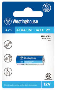 Westinghouse Alkaline - A23 12 Volt