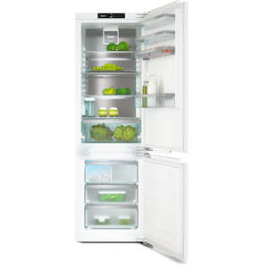 Integrated Bottom Mount: Miele 255L Integrated Bottom Mount Refrigerator with MyIce