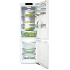 Integrated Bottom Mount: Miele 254L Integrated Bottom Mount Refrigerator with FlexiTray