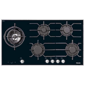 Miele 94cm Gas Cooktop on Glass