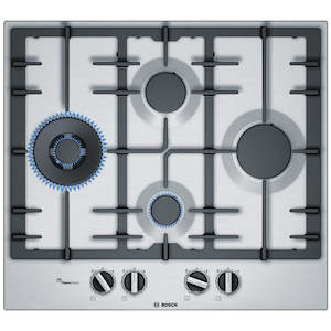 Gas Cooktops: Bosch 4 Burner Gas Cooktop with FlameSelect