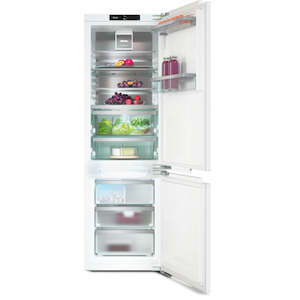 Bottom Mount Refrigerator: Miele 246L Integrated Bottom Mount Refrigerator with IceMaker