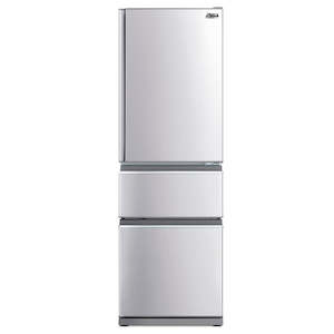 Mitsubishi 363L Stainless Steel Two Drawer Inverter Refrigerator