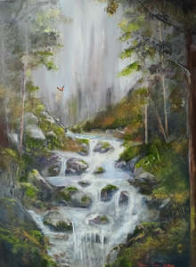 Tanya Celine Walker- Shadowlands Kea, Fiordland 1