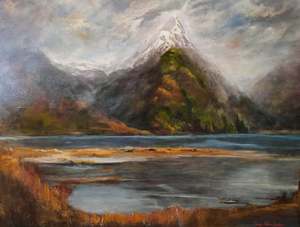 Tanya Celine Walker: Tanya-Celine Walker-Mitre Peak New Zealands Treasure