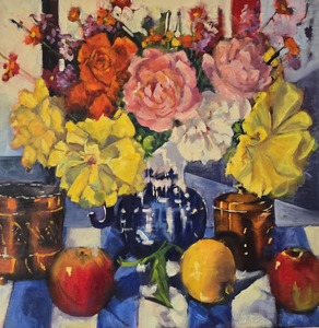 Jane Mcintosh: Jane McIntosh--Autumn Roses.