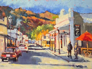 Jane Mcintosh: Jane McIntosh-Arrowtown early morning