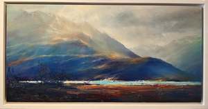 Min Kim: Min Kim- Mt Cook from Glentanner Station