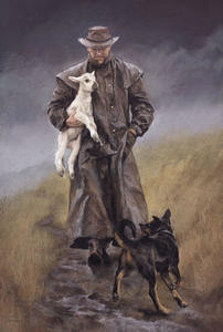 Julie Greig: Julie Greig-The Good Shepherd-Boxed Print