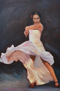 Russell Winterburn: Russell Winterburn- Flamenco Dancer. Bailaora