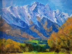 David Stroud: David Stroud-The Remarkables from the Frankton Bridge