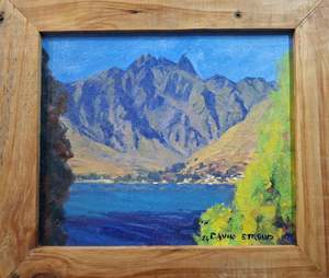 David Stroud-The Remarkables from Frankton Road.