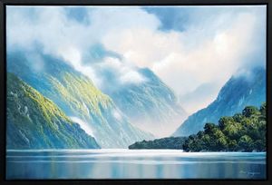 Blair Greig-Light between clouds, Doubtful Sound
