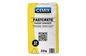 Cemix Fastcrete Fast-Set Concrete