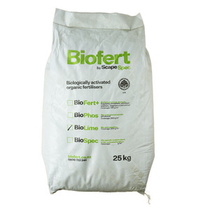 Lawn Garden Fertilisers: Biofert BioLime Fertiliser 25kg