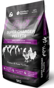 Lawn Garden Fertilisers: Dave's Super Charger Pellets