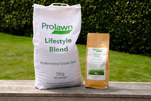 Grass Seed: Prolawn Lifestyle Blend Grass Seed