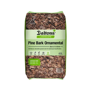 Mulches Barks: Daltons Landscape Pine Bark Ornamental (No.4) - 40L