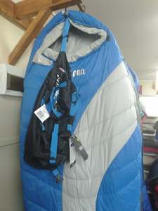 Tramping Camping: Flight Hybrid sleeping bag
