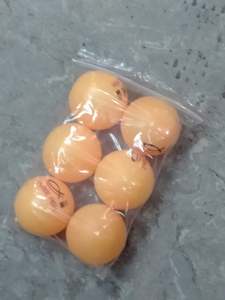 Sports Gear: Table tennis/ping pong balls 6pk