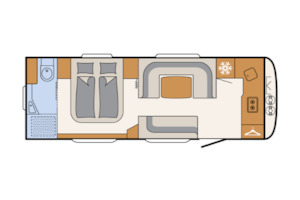 Dethleffs Beduin Scandinavia 690BQT - Central RV Caravans for sale NZ Dethleffs &hellip;