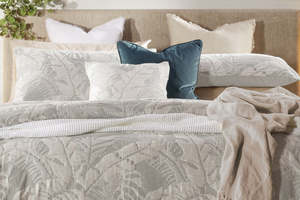 Bahamas Grey King Duvet Cover Set