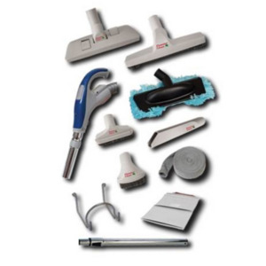 Central vacuum hose set with on off switch 9 or 12 metre Centralvac