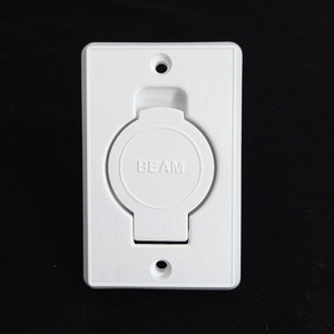Products: Beam White Inlet Valve - Central Vacuums, Akl