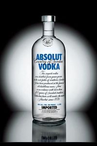 Products: Absolut Plain Vodka 40% 50ml Mini