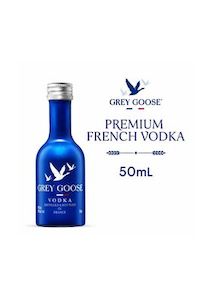 Grey Goose Vodka 50 Ml Plain Singles
