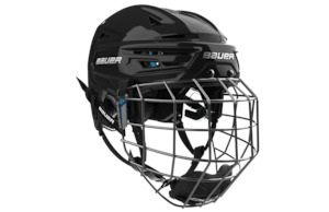 Centre Ice - Helmets: Bauer Re-Akt 155 - Black Combo (Large)