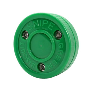 Green Biscuit Snipe Shooting Puck