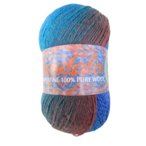 Knitting: Mandala 4ply