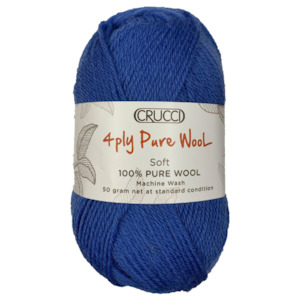 Yarn: Crucci 4ply Pure NZ Wool