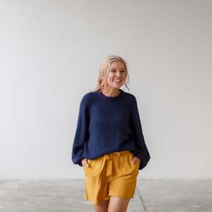 Deep Raglan Sweater 8ply | Purl Foundry
