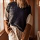 Tri Tone Sweater 8ply | Purl Foundry