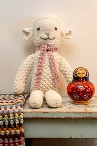 Babies 4 Ply: Jemima the Lamb 8ply | Lisa F Design BC133