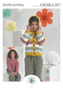 Babies 4 Ply: Cardigan and Sweater | UKHKA 267