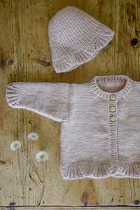 Lisa F Design: Poppy Cardi & Hat 8ply | Lisa F Design - BC111