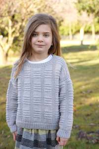 Lisa F Design: Silver Sweater 8ply | Lisa F Design - LF49