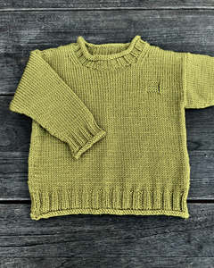 The Kiwi Knit Stitch Company: Rolled Edge Jumper 8ply | The Kiwi Stitch & Knit Co