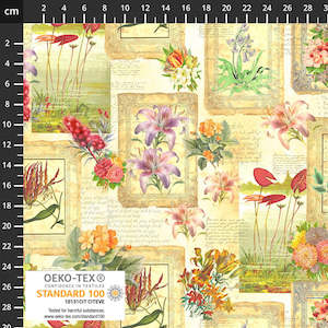 Quilting: Herbarium | Spring Flowers Frames | Multi 4502-827