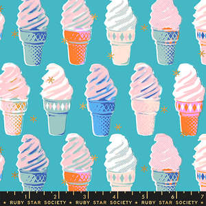 Teal: Best Day Ever | Ice Cream | Dark Turquoise RS0105-17M
