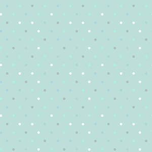 Teal: Boho Buddies | Dot | Light Teal HG1721-16