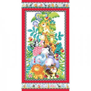 Animals: Born to be Wild | Jungle Panel 60cm/24" | Multi HG1843P-186