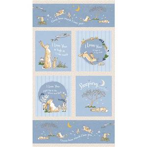 Guess How Much I Love You | 60 cm Panel | Denim Y4244 88