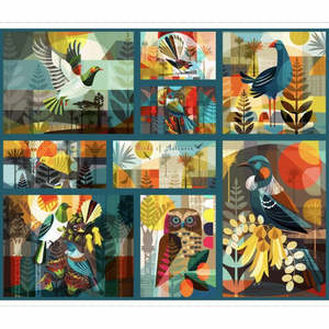 Animals: Birds of Aotearoa | 95cm Panel | 80700