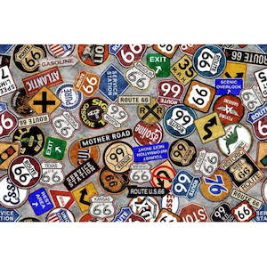 Novelty: Heavy Metal | Route 66 | Grey 30708 K